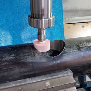 سنگ زنی سوراخ قطعه